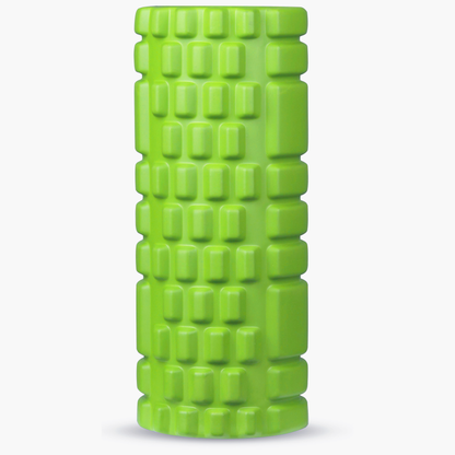 Rodillo de Espuma Foam Roller Redondo para Masajes Musculares y Yoga PVC INDIGO 33*14 cm