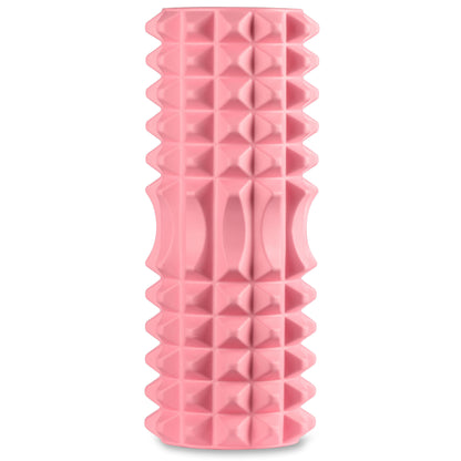 Foam Roller Round for Muscle Massages and Yoga PVC Indigo 33*14 cm IN267