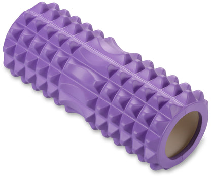 Foam Roller Round for Muscle Massages and Yoga PVC Indigo 33*14 cm IN267