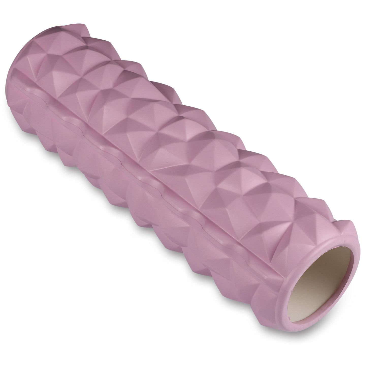 Rouleau En Mousse Rond Pour Massages Musculaires Et Yoga En PVC INDIGO 45*14 cm.