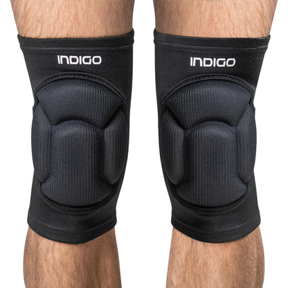 Volleyball Knee Pads with Reinforced Cushioning INDIGO Black