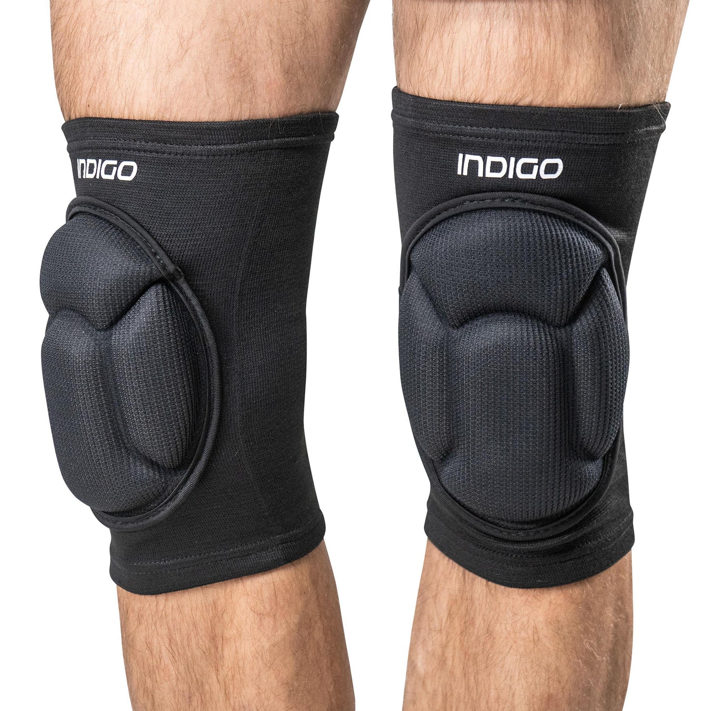 Volleyball Knee Pads with Reinforced Cushioning INDIGO Black