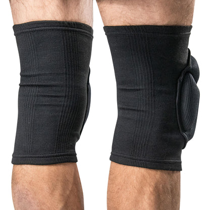 Volleyball Knee Pads with Reinforced Cushioning INDIGO Black