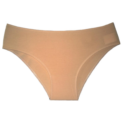 Braga de Gimnasia Invisible Con Costura Beige