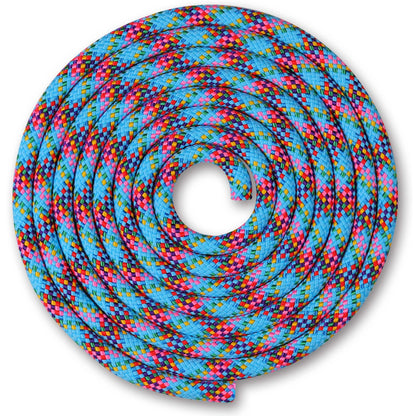 Rhythmic Gymnastics Rope Indigo Multicolor 3m 180g