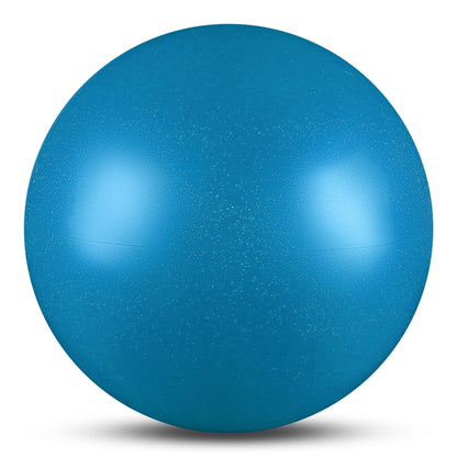 Balle Silicone Métallisée + Paillettes 300 g INDIGO 15 cm