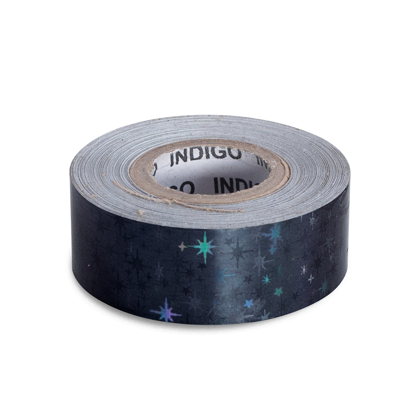 Rollo Adhesivo STARS INDIGO Plata 20mm*14m