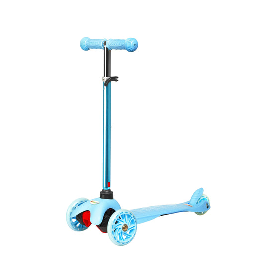 Folding Scooter 3 Wheels Child Up To 20 Kg Brave Indigo