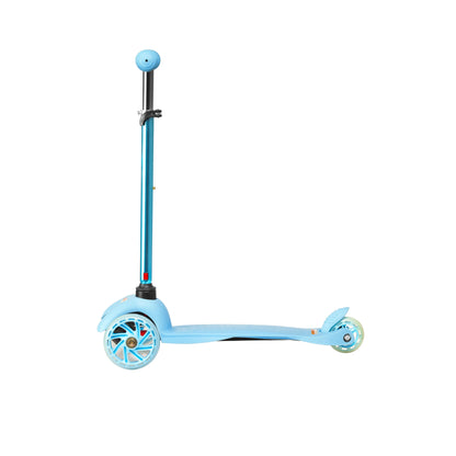 Folding Scooter 3 Wheels Child Up To 20 Kg Brave Indigo