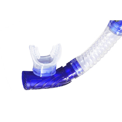 Snorkel - Tube with Mask Holder Indigo 40 cm