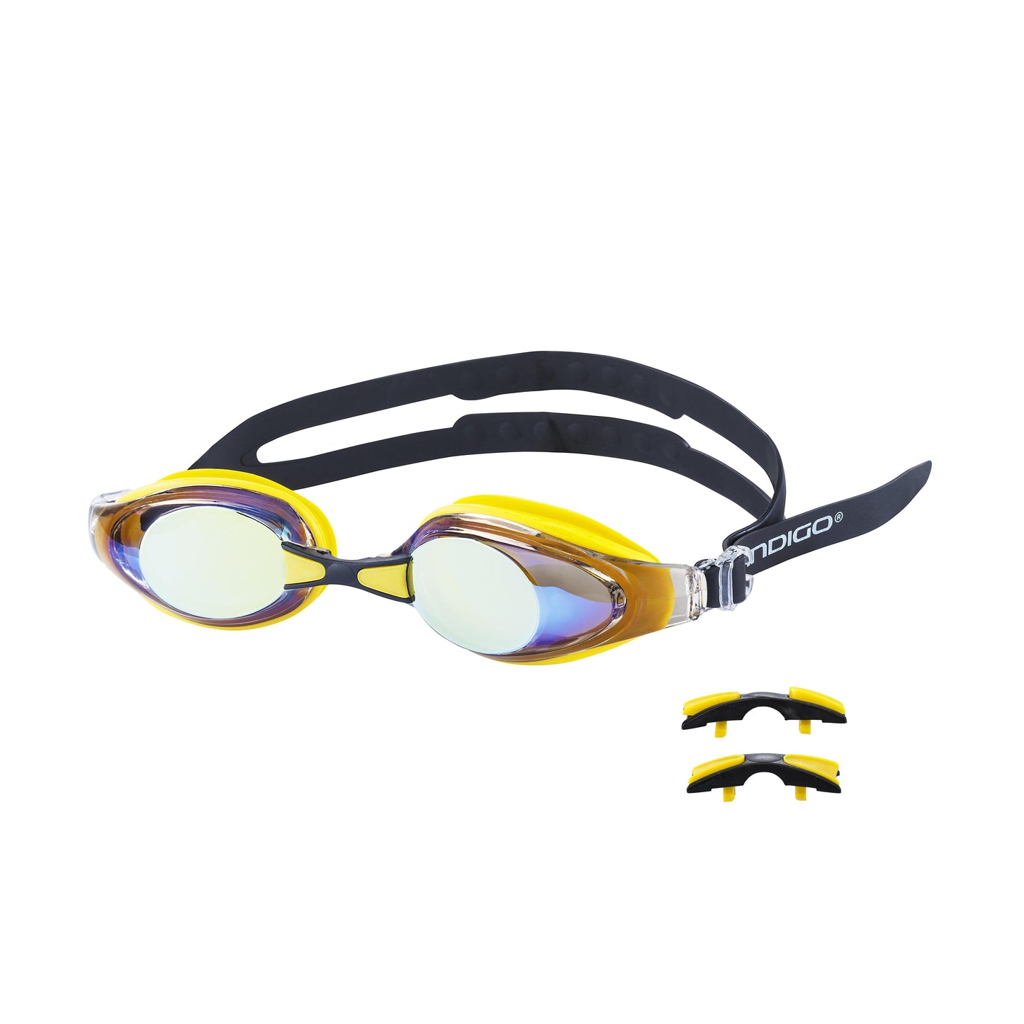 Swimming Goggles with Interchangeable Nose Bridge FOCUS INDIGO