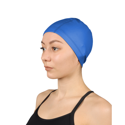 Gorro de Natación Tejido Engomado con PU INDIGO