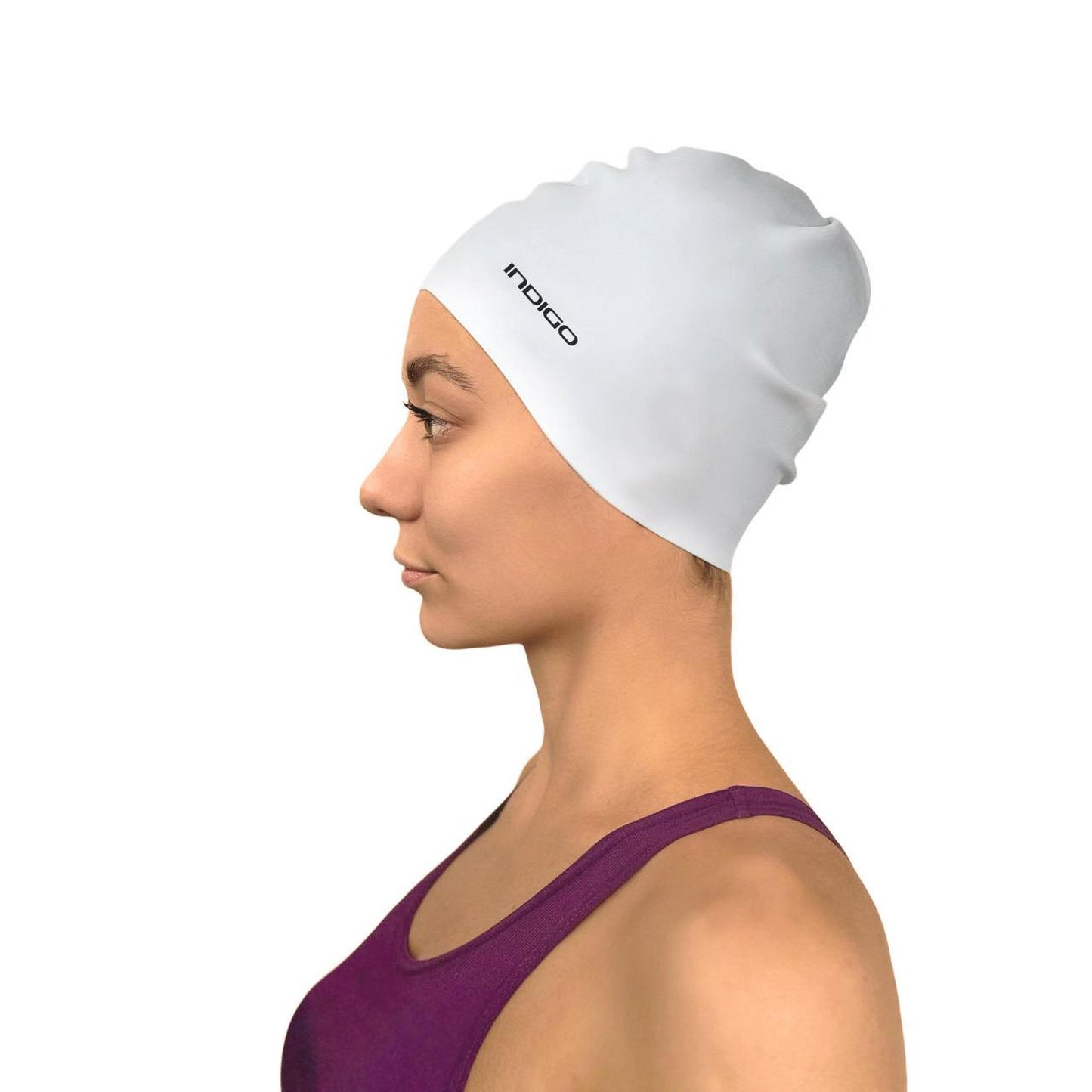 Gorro de Natación de Silicona INDIGO