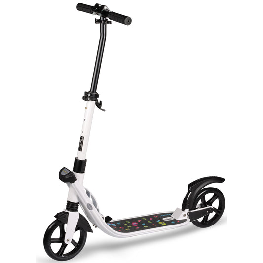 Folding Scooter Adults Up To 100 Kg BUTTERFLY INDIGO White