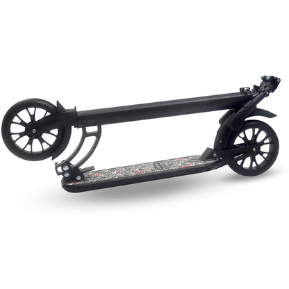 CITY INDIGO Black Folding Scooter Adults Up To 100 Kg