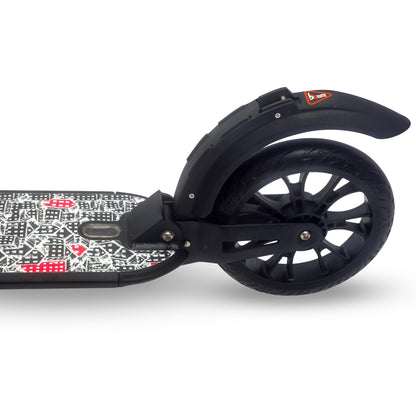 CITY INDIGO Black Folding Scooter Adults Up To 100 Kg