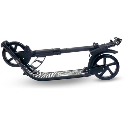 Folding Scooter Adults Up To 100 Kg COMFORT INDIGO Black