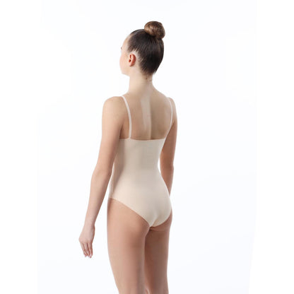 Body Bajo Maillot de Poliamida SOLO Beige