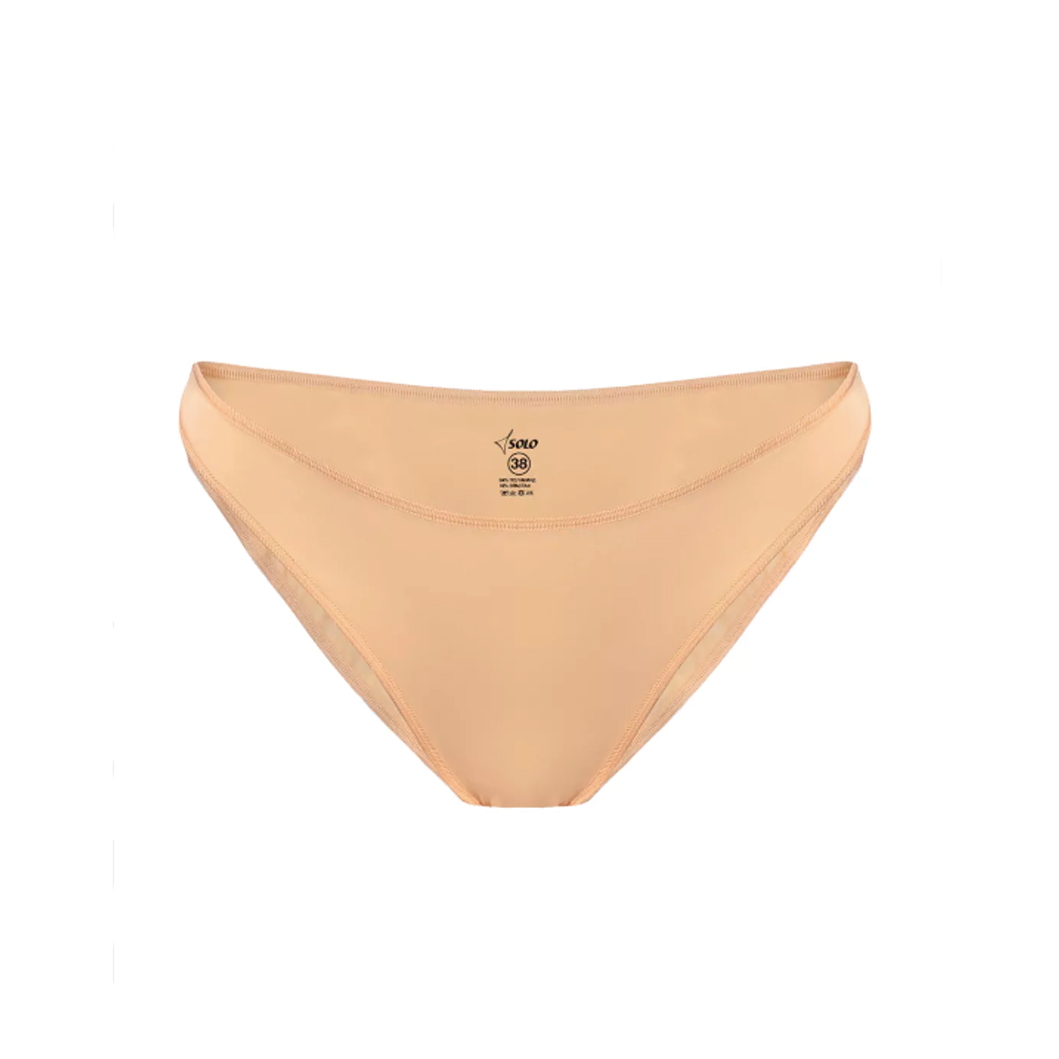 SOLO Beige Cotton Briefs