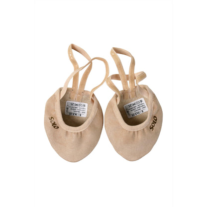 Toe Protectors With Combined Materials SOLO Beige