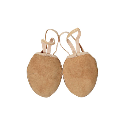 Toe Protectors With Combined Materials SOLO Beige