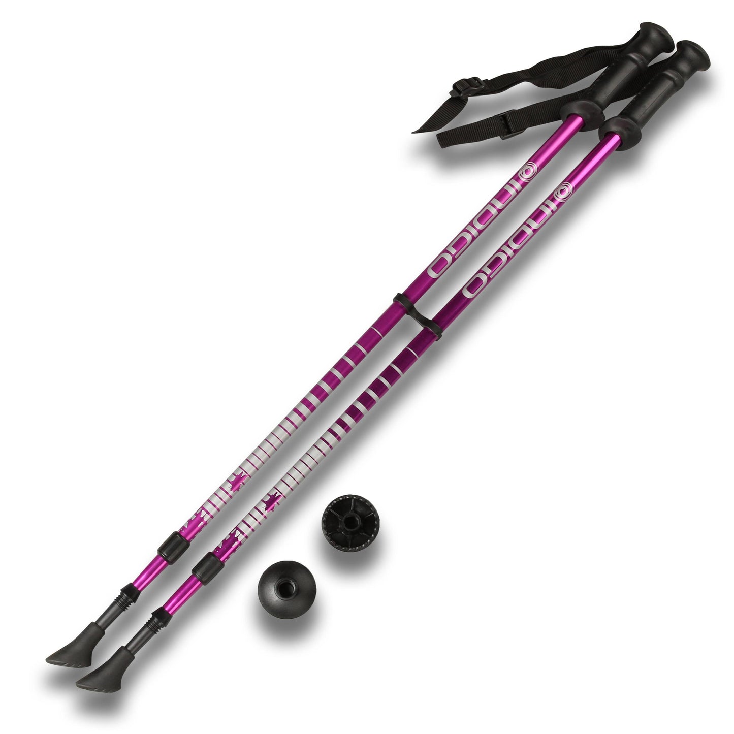 Trekking Poles - Telescopic Hiking INDIGO 85-135 cm