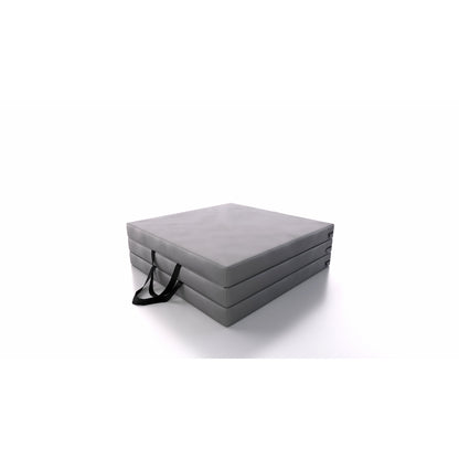 DRUNA Colchoneta Gimnasia Plegable 180x60x6 cm con Asas