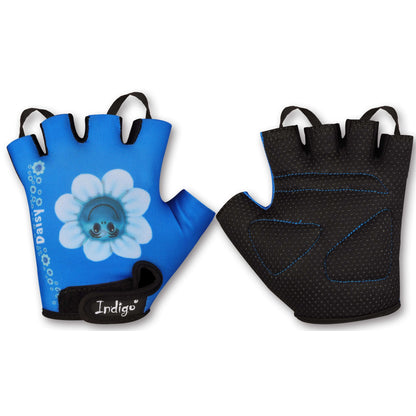 Gants Cyclisme Enfant MANZANILLA INDIGO