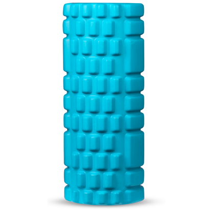 Foam Roller Round For Muscle Massages And Yoga PVC Indigo 33*14 cm