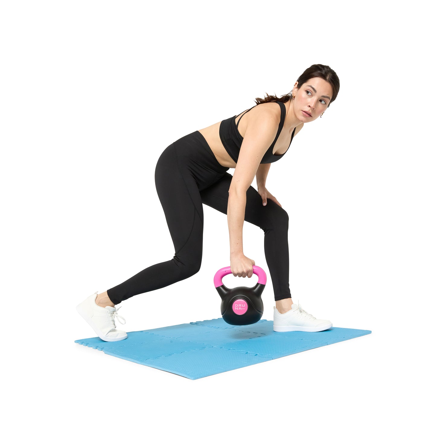 INDIGO Plastic Kettlebell