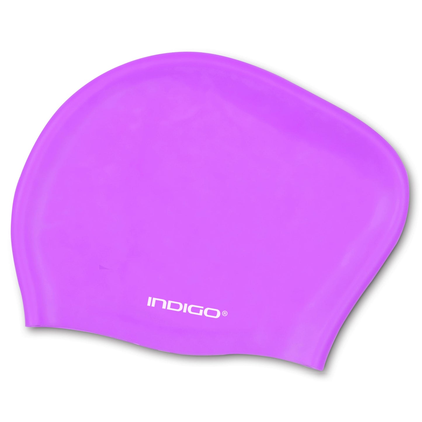 Swimming Cap Silicone for Long Hair INDIGO