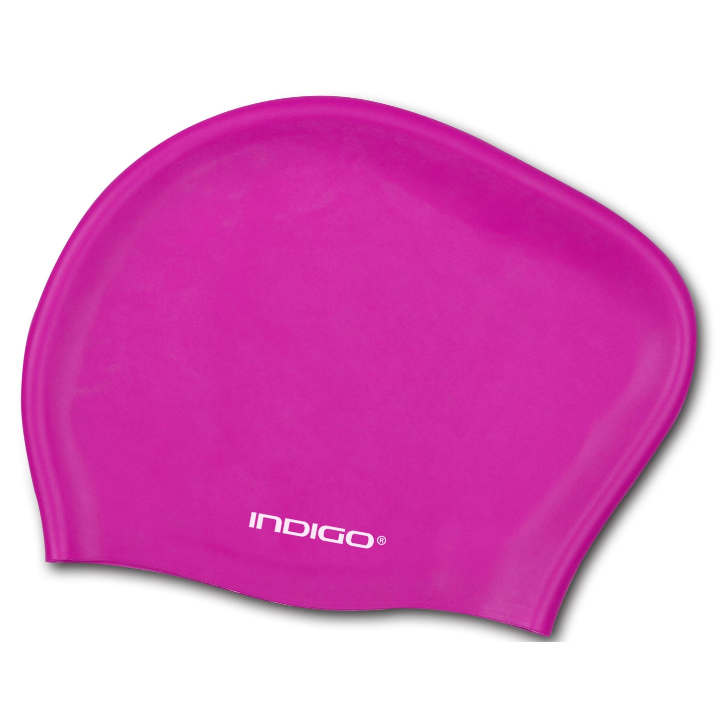 Swimming Cap Silicone for Long Hair INDIGO