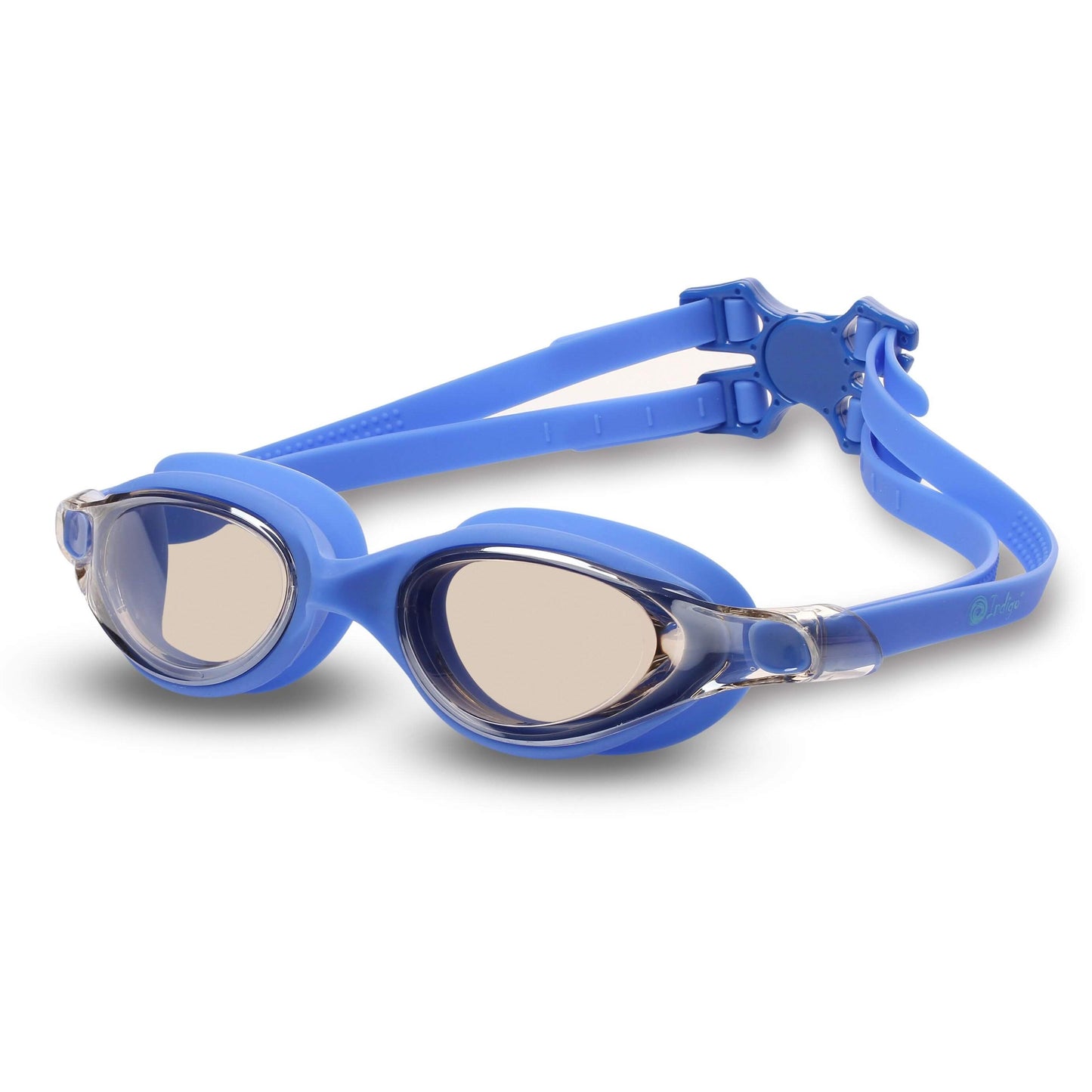 Swimming Goggles with Mirror Lenses DRAGONFLY INDIGO