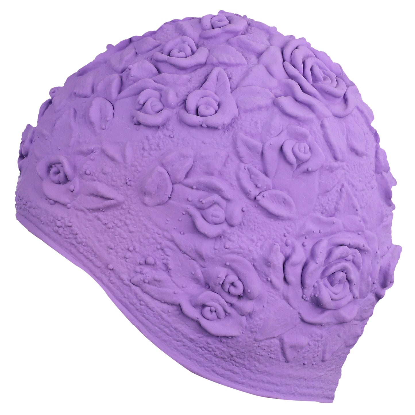 Bonnet De Natation Avec Roses En Relief INDIGO